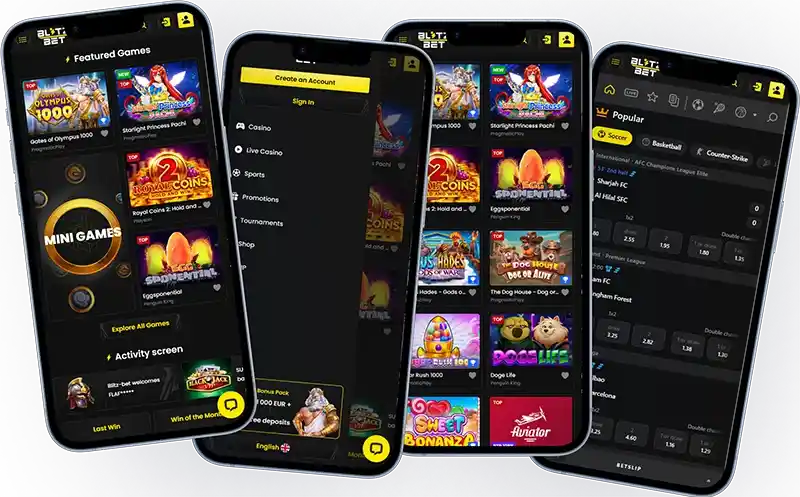 Blitz-Bet Casino App and Mobile Usage
